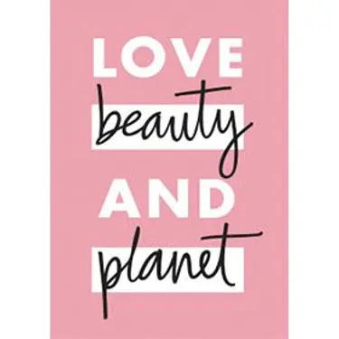 Love beauty and planet logo